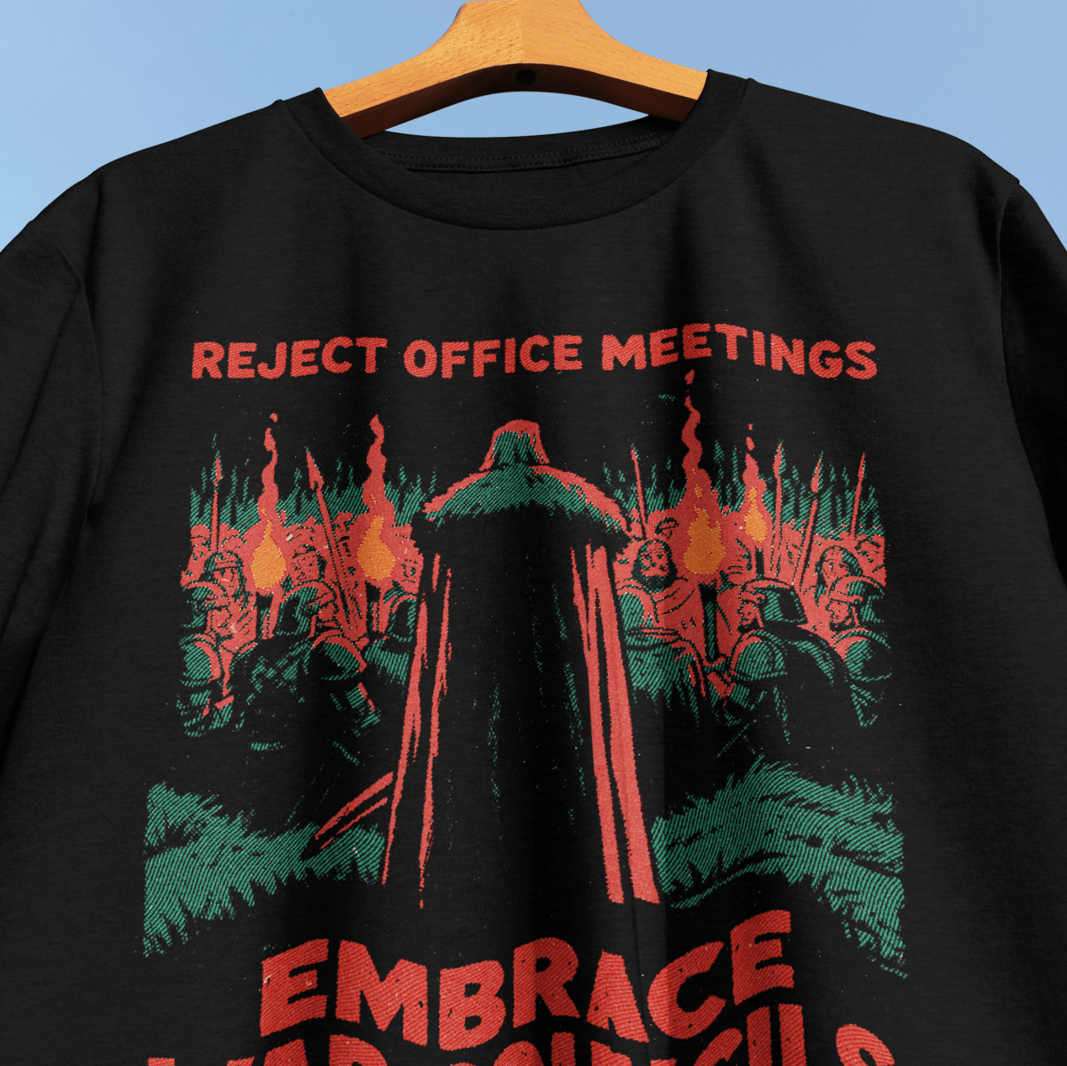 Embrace War Councils T-Shirt - Cardtisan - T-Shirt - Black - M - casual wear - everyday style