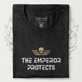 Emperor Protects T-Shirt - Cardtisan - T-Shirt - Shadow - S - casual wear - everyday style