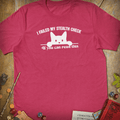 Failed Stealth Check T-Shirt - Cardtisan - T-Shirt - Elderberry - S - casual wear - dnd