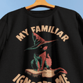 Familiar Ignores Me T-Shirt - Cardtisan - T-Shirt - Black - S - casual wear - everyday style