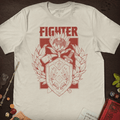 Fighter Class T-Shirt - Cardtisan - T-Shirt - Light - S - casual wear - dnd