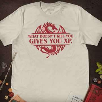 Gives You XP T-Shirt - Cardtisan - T-Shirt - Light - S - casual wear - dnd
