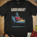 Good Knight T-Shirt - Cardtisan - T-Shirt - Black - S - casual wear - everyday style