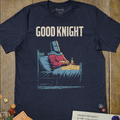 Good Knight T-Shirt - Cardtisan - T-Shirt - Navy - S - casual wear - everyday style