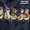 Goose Party T-Shirt - Cardtisan - T-Shirt - Charcoal - S - casual wear - dnd