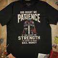Grant Me Patience T-Shirt - Cardtisan - T-Shirt - Black - S - casual wear - everyday style