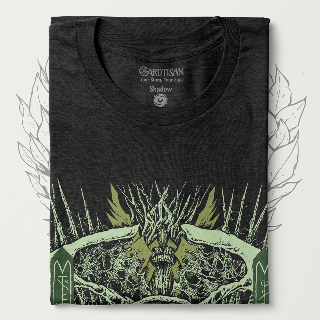 Green Mana Phyrexia T-Shirt - Cardtisan - T-Shirt - Shadow - S - casual wear - everyday style