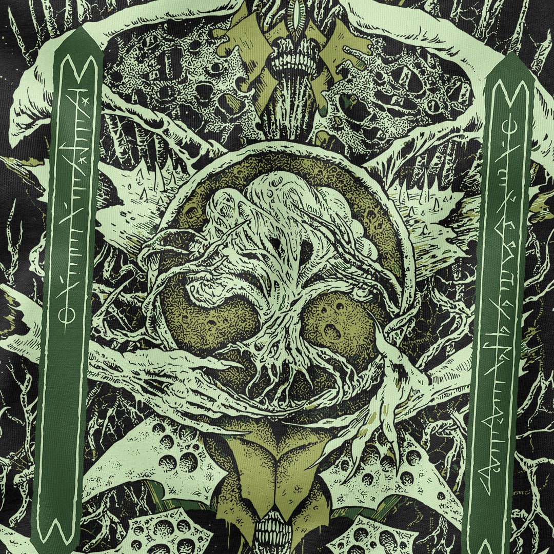 Green Mana Phyrexia T-Shirt - Cardtisan - T-Shirt - Dark - S - casual wear - everyday style