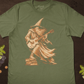 Guitar Wizard T-Shirt - Cardtisan - T-Shirt - Sage - S - absurd-humor - bard