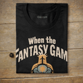 Human Knight Option T-Shirt - Cardtisan - T-Shirt - Black - S - casual wear - dnd
