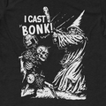 I Cast Bonk! T-Shirt - Cardtisan - T-Shirt - Black - S - casual wear - dnd