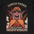 I Have Nightvision T-Shirt - Cardtisan - T-Shirt - Black - S - casual wear - dnd