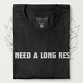 I need a long rest T-Shirt - Cardtisan - T-Shirt - Shadow - S - casual wear - dnd