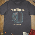 I’m Locked In T-Shirt - Cardtisan - T-Shirt - Charcoal - S - casual wear - everyday style