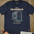 I’m Locked In T-Shirt - Cardtisan - T-Shirt - Navy - S - casual wear - everyday style