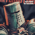 Interesting Knight T-Shirt - Cardtisan - T-Shirt - Black - S - absurd-humor - dark-tee