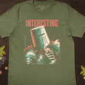 Interesting Knight T-Shirt - Cardtisan - T-Shirt - Sage - S - absurd-humor - dark-tee