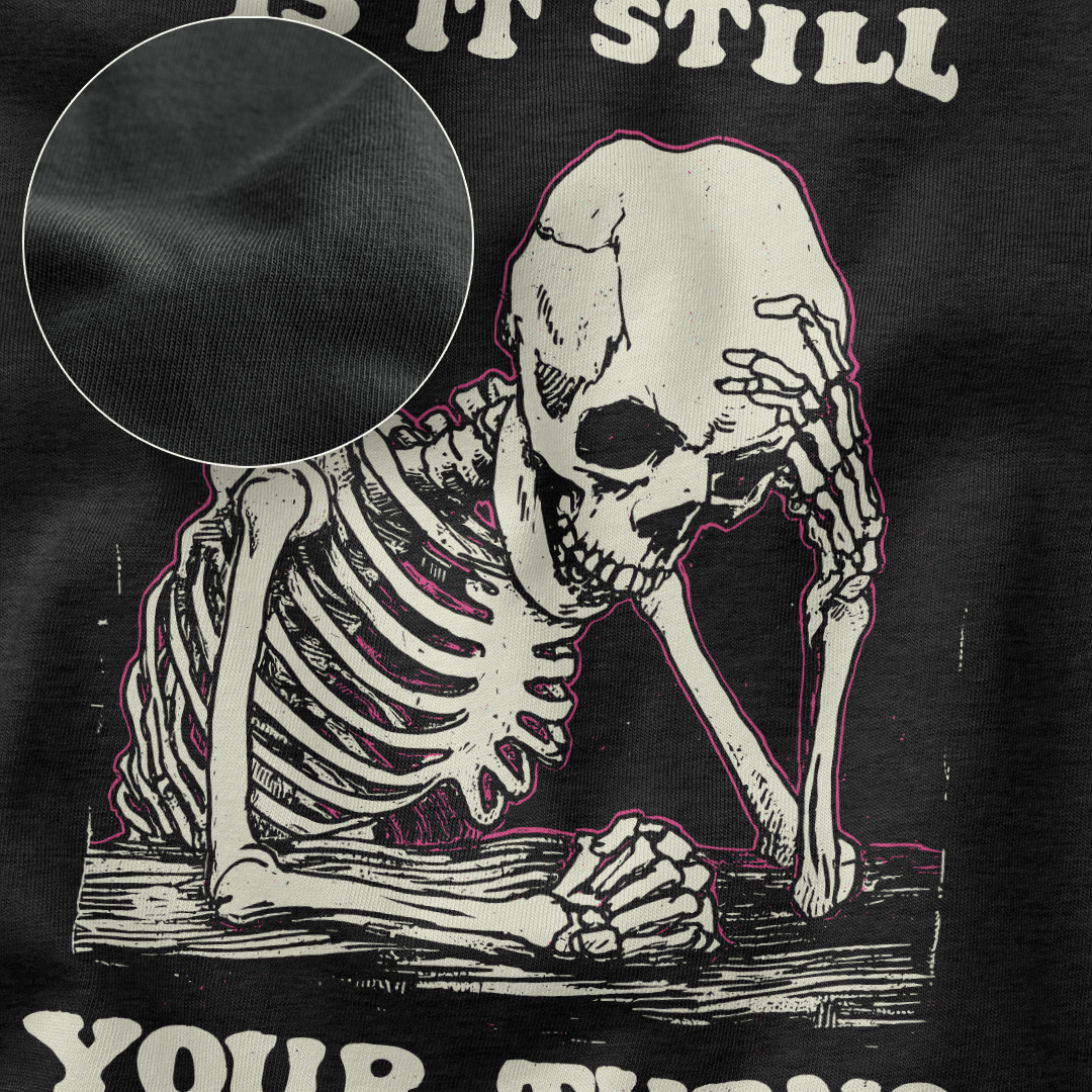 Is It Still Your Turn T-Shirt - Cardtisan - T-Shirt - Shadow - S - casual wear - dnd