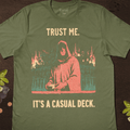 It’s a Casual Deck T-Shirt - Cardtisan - T-Shirt - Sage - M - casual wear - everyday style
