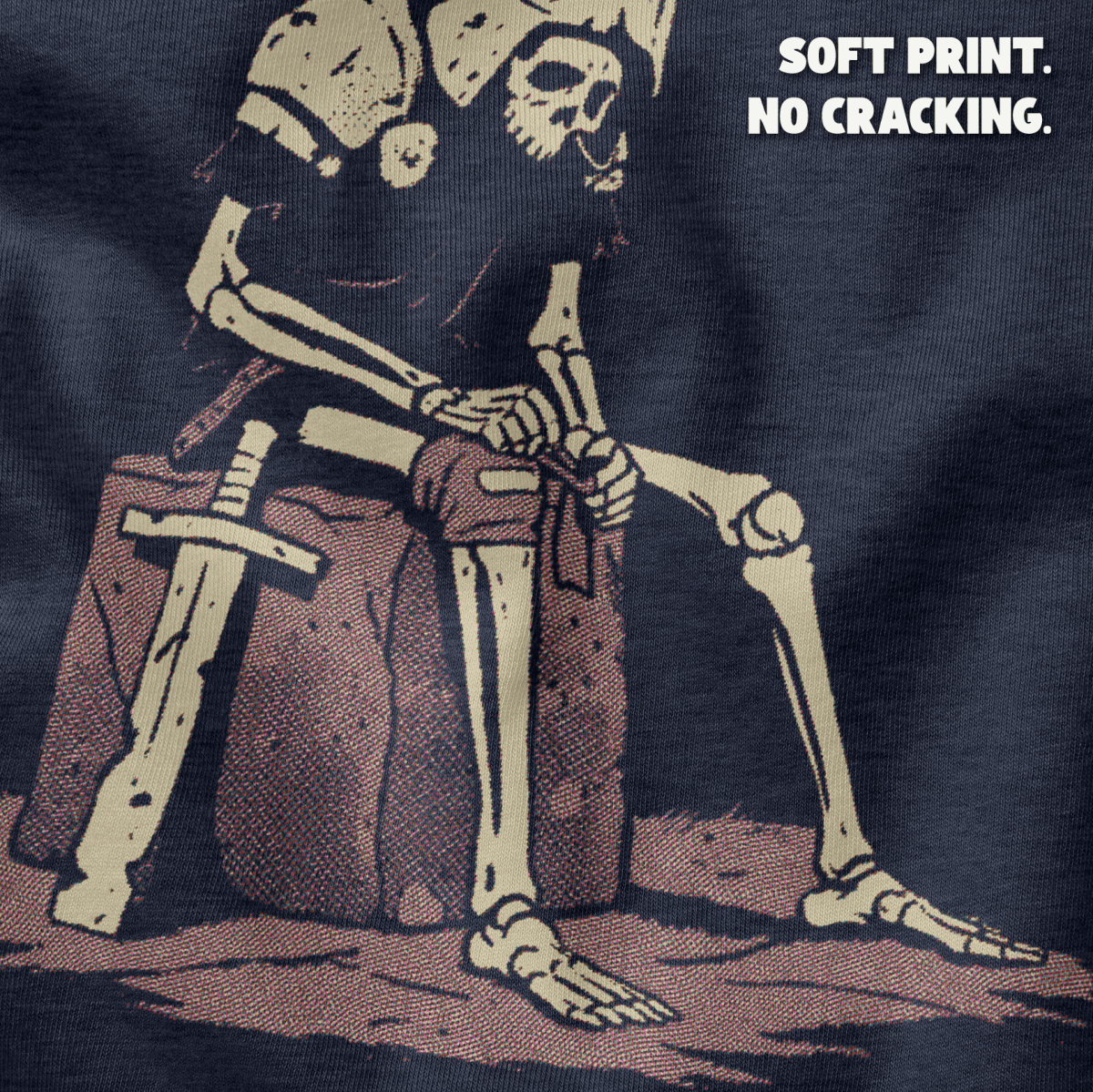 Knees Nerfed T-Shirt - Cardtisan - T-Shirt - Black - S - casual wear - everyday style