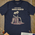 Knees Nerfed T-Shirt - Cardtisan - T-Shirt - Navy - S - casual wear - everyday style