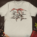 Lonely Mountain T-Shirt - Cardtisan - T-Shirt - Light - S - casual wear - everyday style