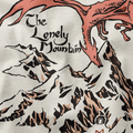 Lonely Mountain T-Shirt - Cardtisan - T-Shirt - Natural - S - casual wear - everyday style