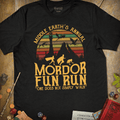 Middle - Earth's Run T-Shirt - Cardtisan - T-Shirt - Dark - S - casual wear - everyday style