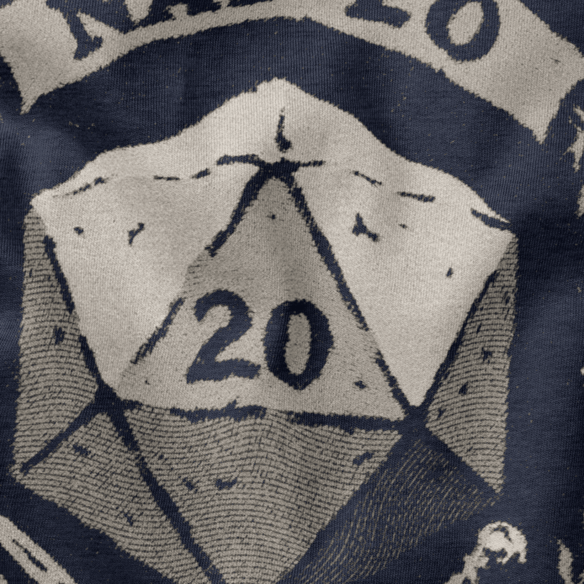 Nat 20 Society T-Shirt - Cardtisan - T-Shirt - Charcoal - M - casual wear - dnd