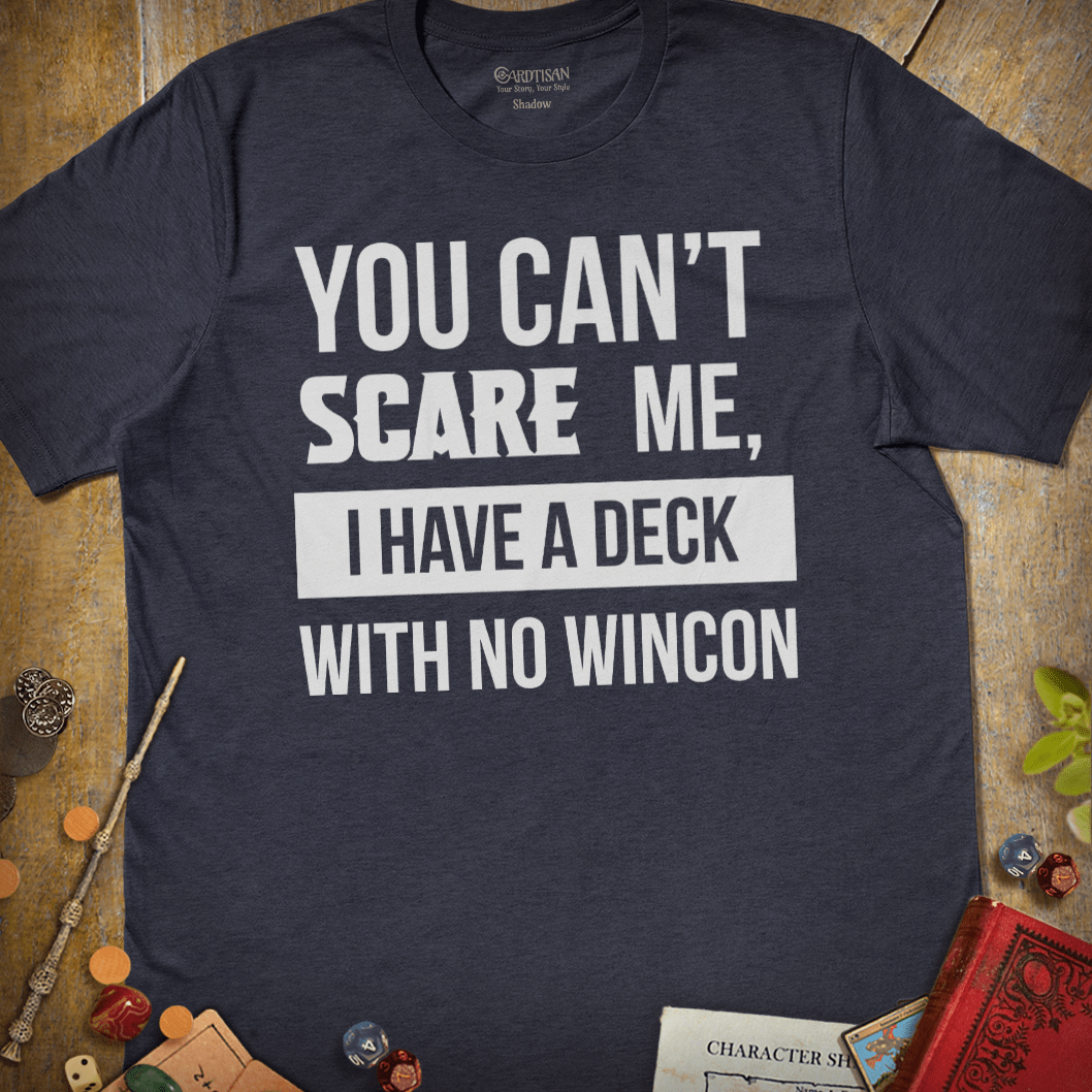 No Win Condition T-Shirt - Cardtisan - T-Shirt - Abyssal - S - casual wear - everyday style