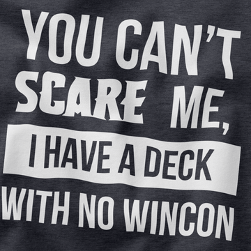 No Win Condition T-Shirt - Cardtisan - T-Shirt - Heather Navy - S - casual wear - everyday style