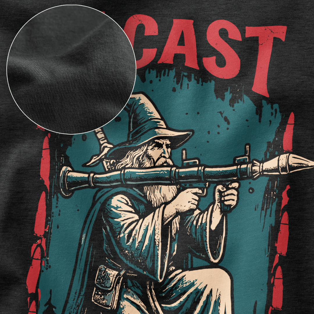 Non - Magic Missile T-Shirt - Cardtisan - T-Shirt - Navy - S - casual wear - dnd