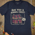 Normal Chest T-Shirt - Cardtisan - T-Shirt - Navy - S - casual wear - dnd