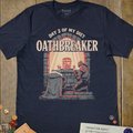 Oathbreaker Diet T-Shirt - Cardtisan - T-Shirt - S - Navy - casual wear - dnd