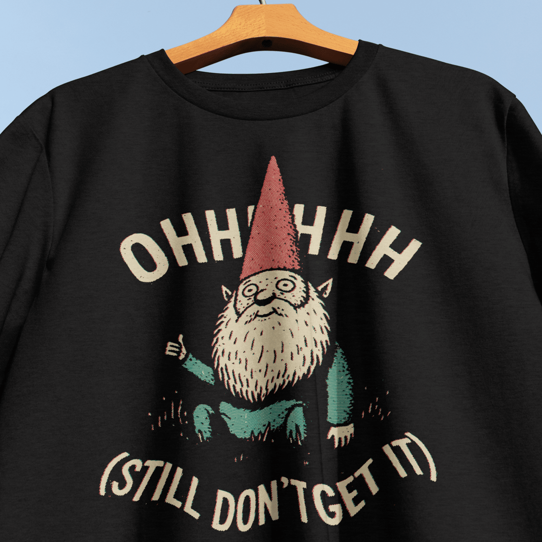 Ohhh Don’t Get It T-Shirt - Cardtisan - T-Shirt - Black - S - casual wear - everyday style