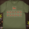 Periodic Dungeon Master T-Shirt - Cardtisan - T-Shirt - Sage - S - casual wear - dnd