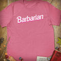 Pink Rage Barbarian T-Shirt - Cardtisan - T-Shirt - Feyblush - S - barbarian - casual wear