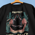 Protect Your Peace T-Shirt - Cardtisan - T-Shirt - Navy - S - casual wear - everyday style