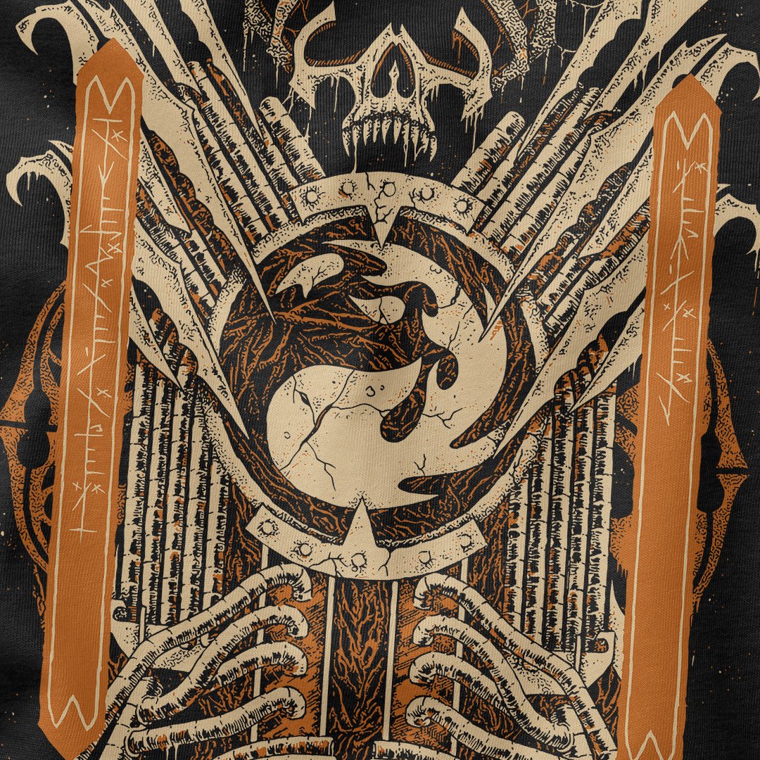 Red Mana Phyrexia T-Shirt - Cardtisan - T-Shirt - Dark - S - casual wear - everyday style