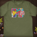 Retro Magic 90's T-Shirt - Cardtisan - T-Shirt - Sage - S - casual wear - everyday style