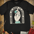 Sides to Every Story T-Shirt - Cardtisan - T-Shirt - Dark - S - casual wear - dice