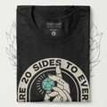 Sides to Every Story T-Shirt - Cardtisan - T-Shirt - Light - S - casual wear - dice