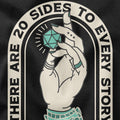 Sides to Every Story T-Shirt - Cardtisan - T-Shirt - Shadow - S - casual wear - dice
