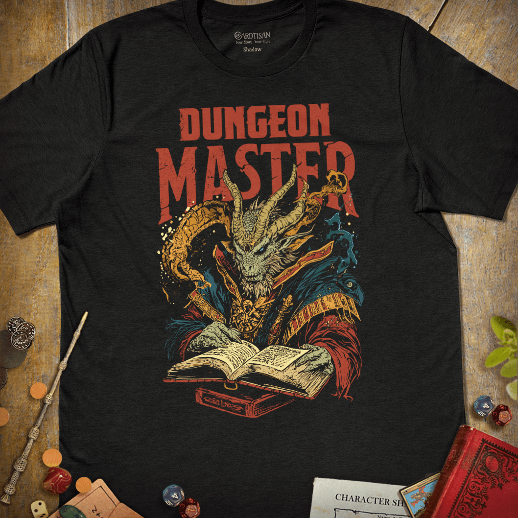 Storyteller of Fire T-Shirt - Cardtisan - T-Shirt - Dark - S - casual wear - DM