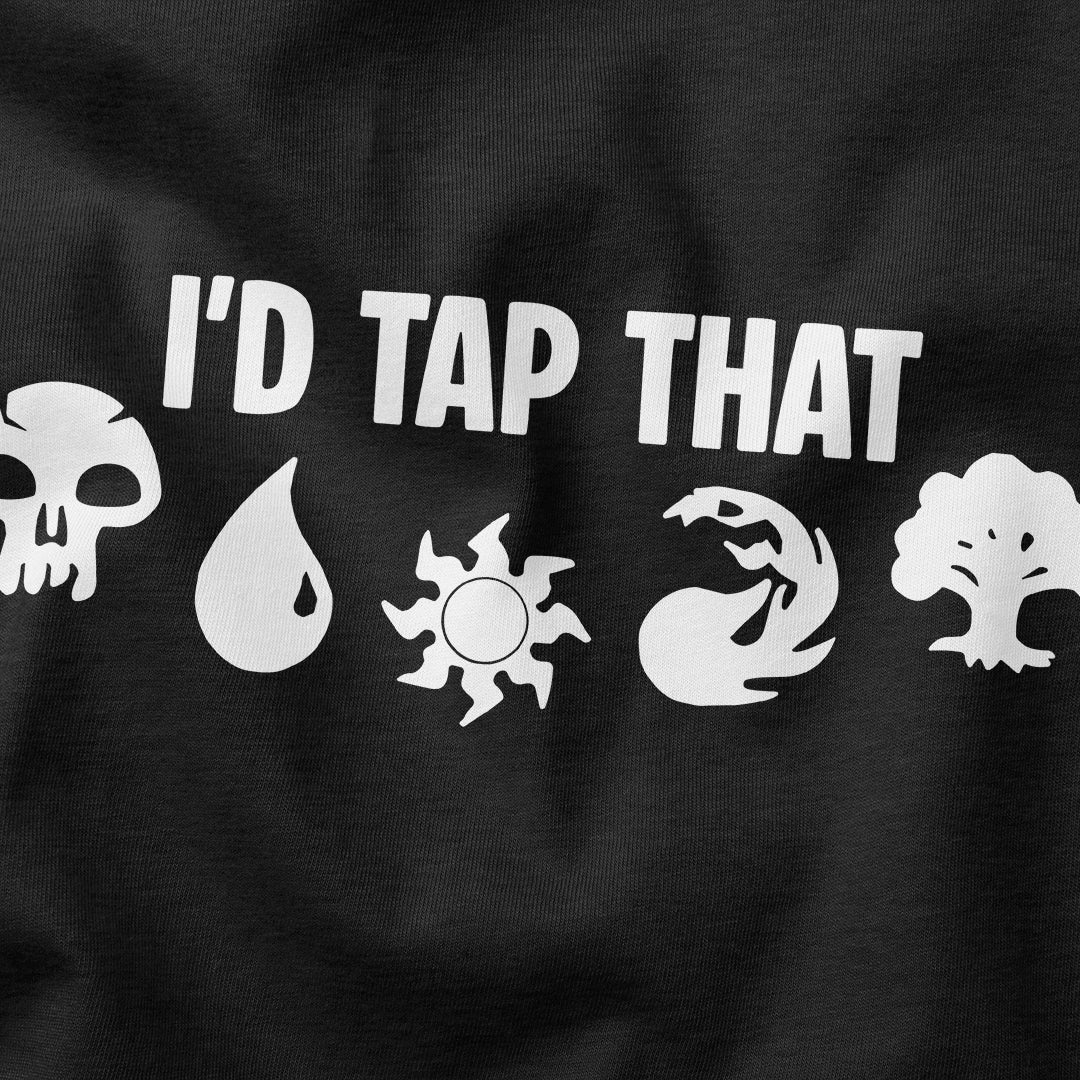 Tap That T-Shirt - Cardtisan - T-Shirt - Abyssal - S - casual wear - everyday style