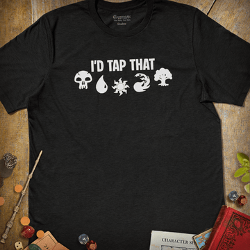 Tap That T-Shirt - Cardtisan - T-Shirt - Dark - S - casual wear - everyday style