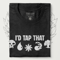 Tap That T-Shirt - Cardtisan - T-Shirt - Shadow - S - casual wear - everyday style