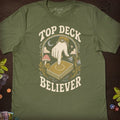 Top Deck Believer T-Shirt - Cardtisan - T-Shirt - Sage - S - casual wear - everyday style