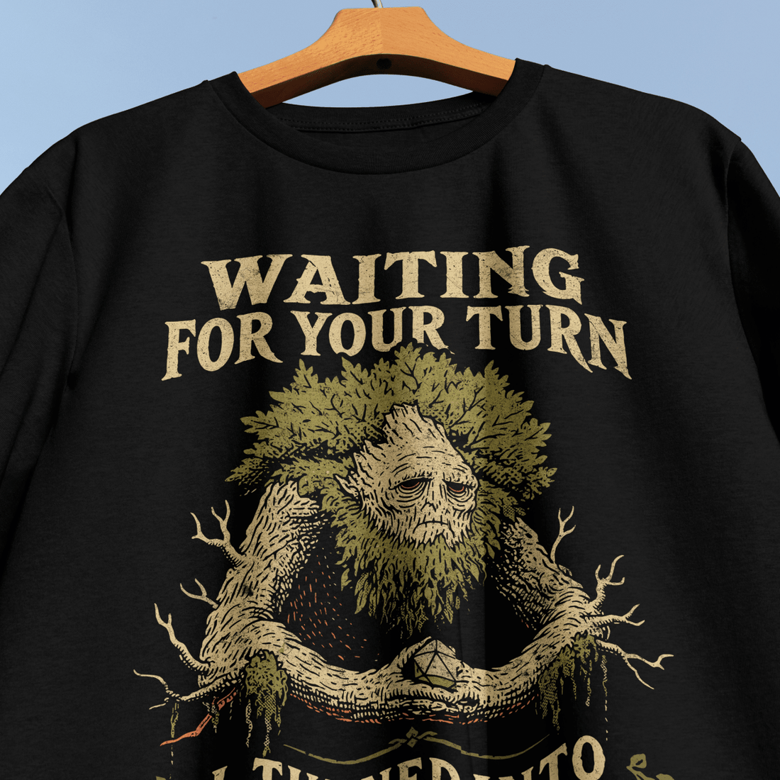 Turned Into An Ent T-Shirt - Cardtisan - T-Shirt - Black - S - casual wear - dnd