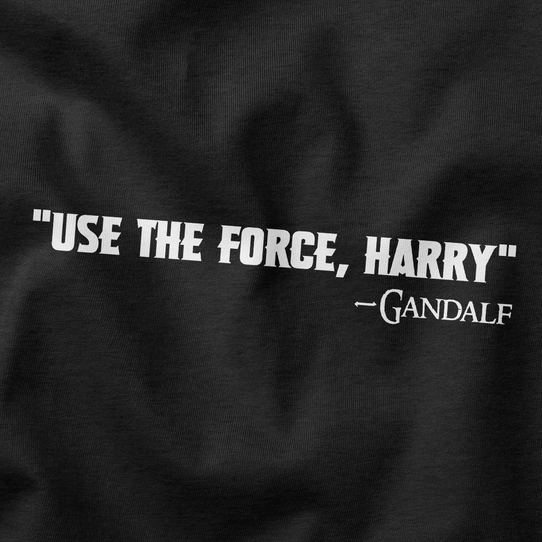 Use the Force T-Shirt - Cardtisan - T-Shirt - Dark - S - casual wear - everyday style